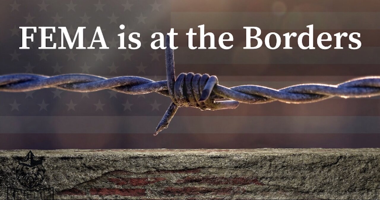 FEMA is at the borders!! Children are being saved!!