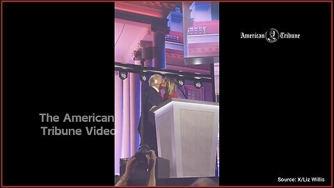 Incredible Video Shows Melania Surprising Trump on Stage With His Heartwarming Reaction