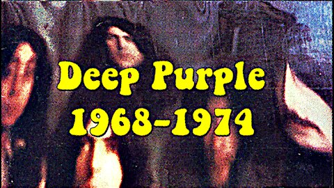 Deep Purple - Live Compilation footages HD (1968-1974) 🇬🇧 hard rock/heavy metal/psychedelic rock