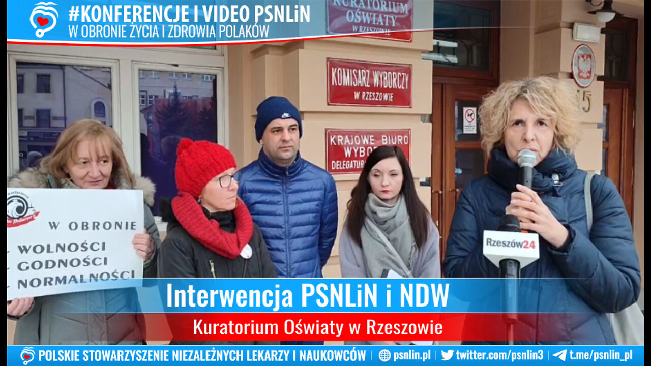 Interwencja PSNLiN i Nauczycieli dla Wolności w Kuratorium Oświaty w Rzeszowie