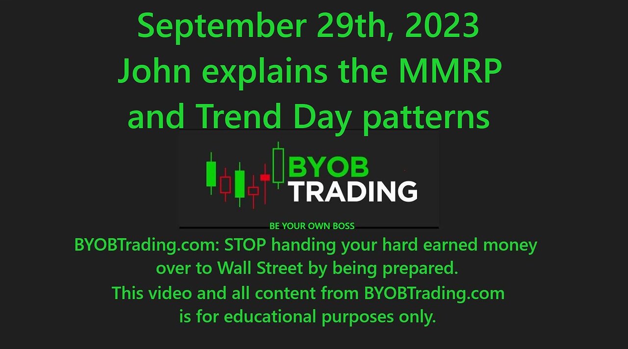 September 29th, 2023 E- Learning. For educational purposes only.