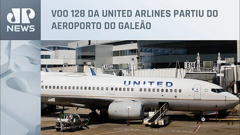 Avião que saiu do RJ rumo a Houston deixa cinco feridos após turbulência