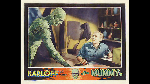 THE MUMMY (1932). Colorized short