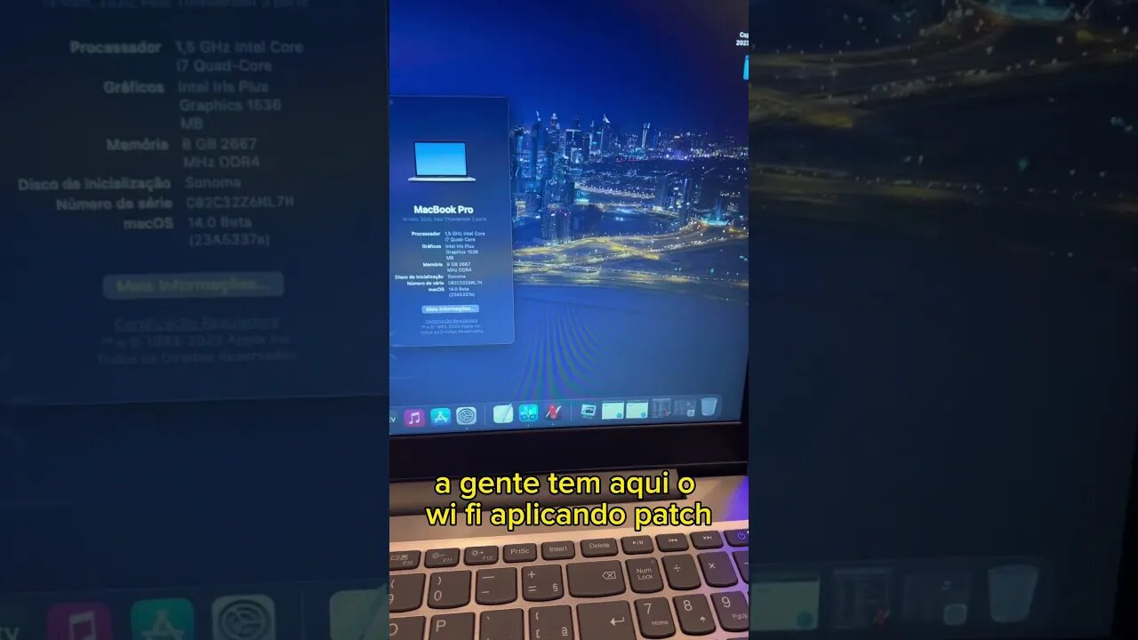đĽO Hackintosh Perfeito em 2023 đ Lenovo S145 i7 1065G7 đą #hackintosh #dicasdomateus #sonoma