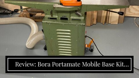 Review: Bora Portamate Mobile Base Kit PM-1100 - Heavy Duty, Universal, Customizable, Adjustabl...