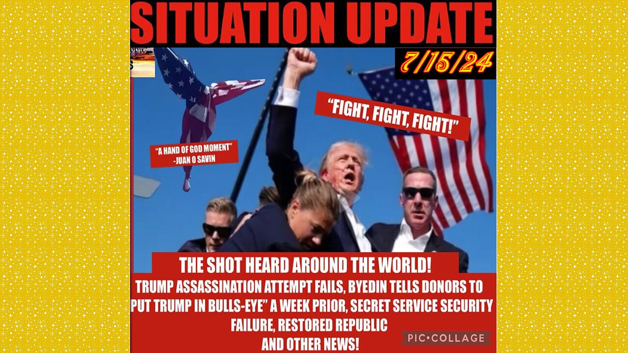 SITUATION UPDATE 7/15/24 - Trump & Biden Debate, Blackout Imminent, Biden Exposed, Judy Byington