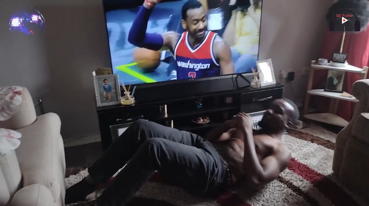 High-Speed Hip Hop Hustle: Mr. DJ Tube as he transforms his living room into a gym!