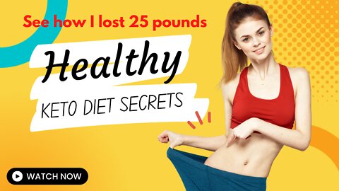 How to lose weight fast keto diet