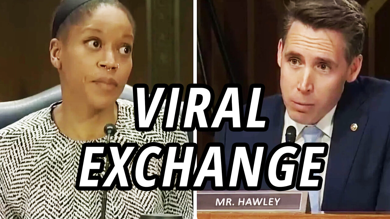 Senator Hawley viral exchange with Briahna Joy Gray over 'people with a capacity for pregnancy'