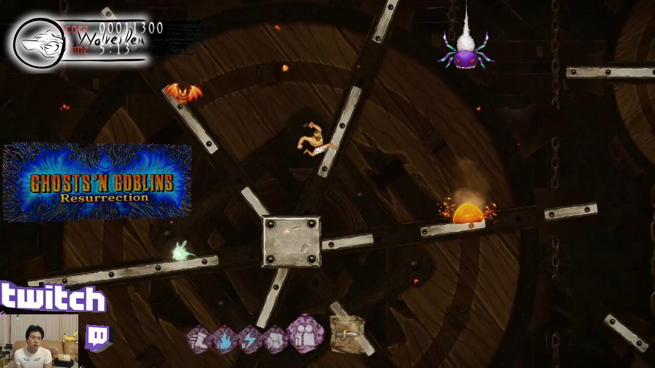 (SWITCH) Ghost 'N Goblin's Resurrection - 03 - Stage 2b - bee hunting
