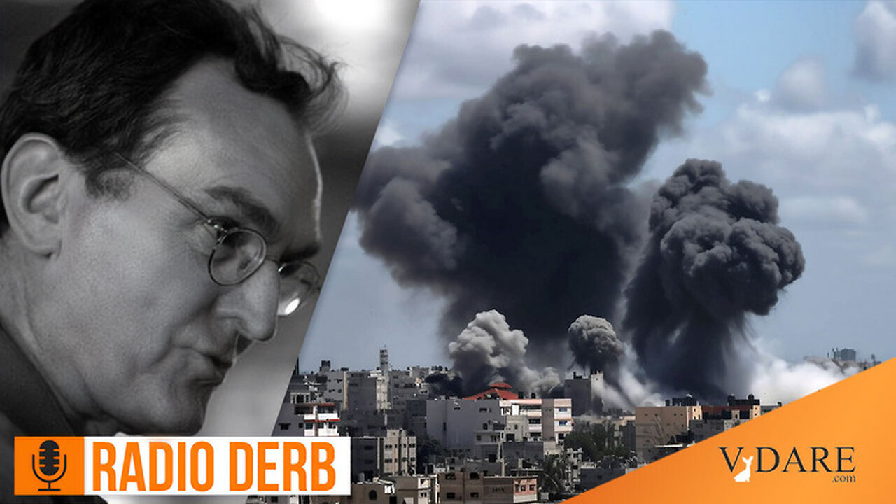 Radio Derb (10/13/23): Another Orwell Moment, Israel Pessimism, Demography, Trump’s Muslim Ban, Etc.