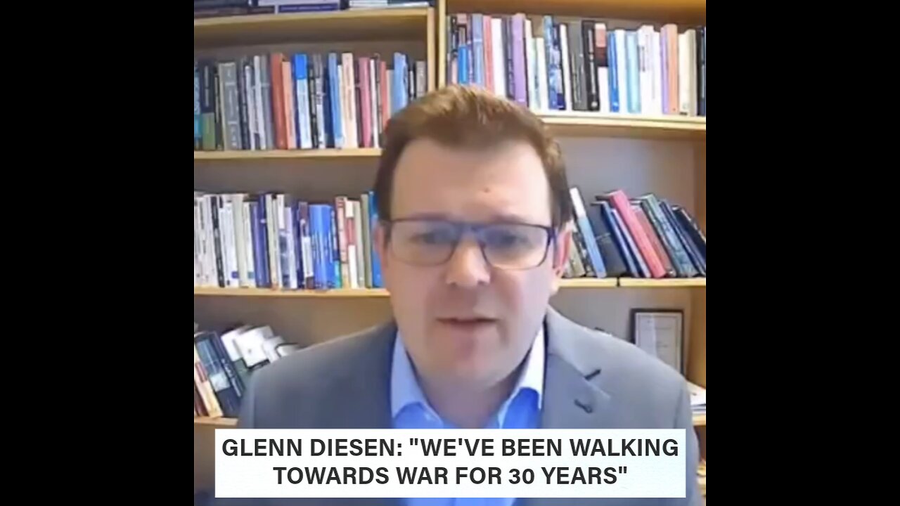 Glenn Diesen: "We've Been Walking Towards War for 30 Years"