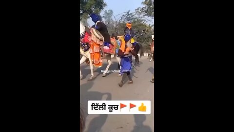 ਧਰਨੇ ਵੱਲ ਨਿਹੰਗ ਸਿੰਘ ਕੂਚ, #KisanAndolan #ਕਿਸਾਨ #KisanMorcha #kisan