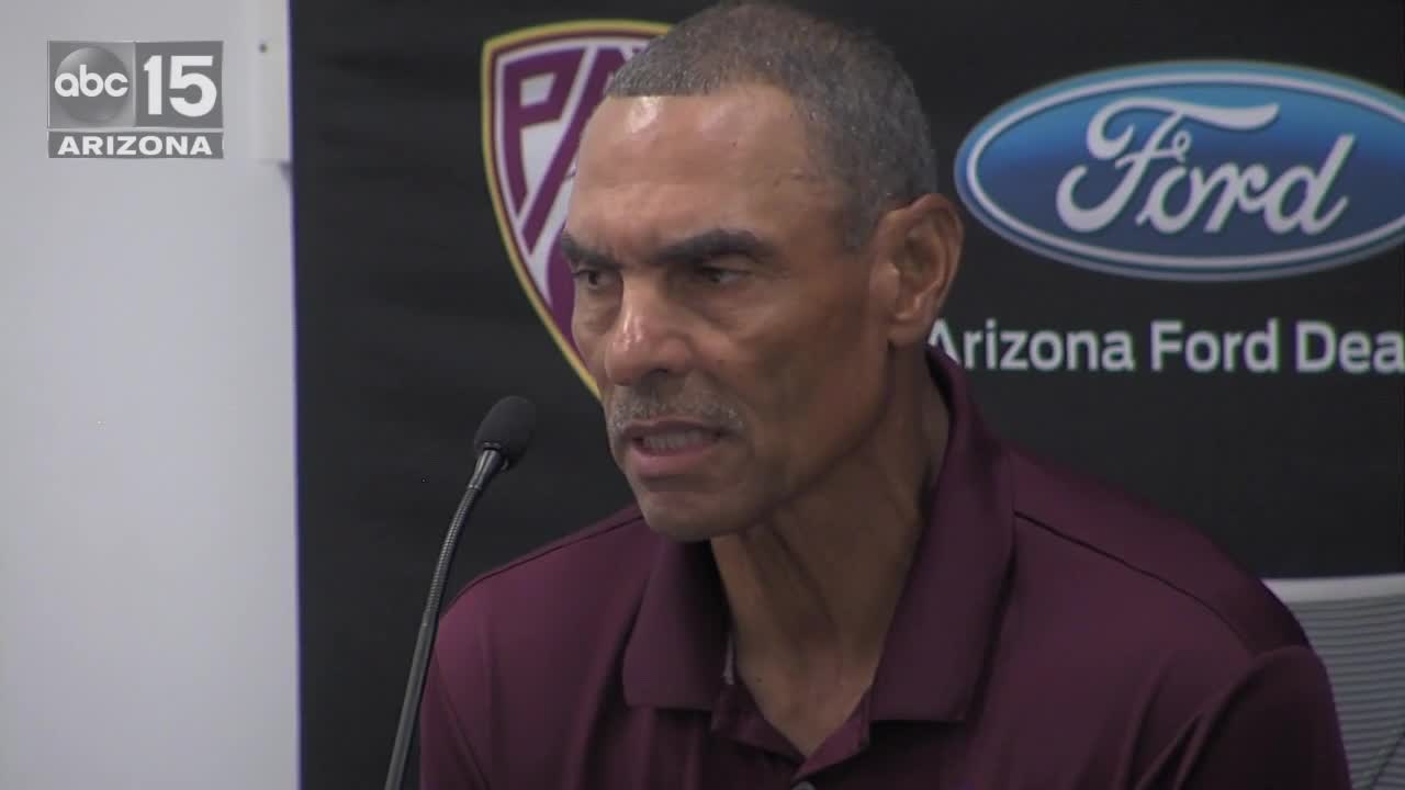 Herm Edwards previews ASU's game at Washington - ABC15 Sports