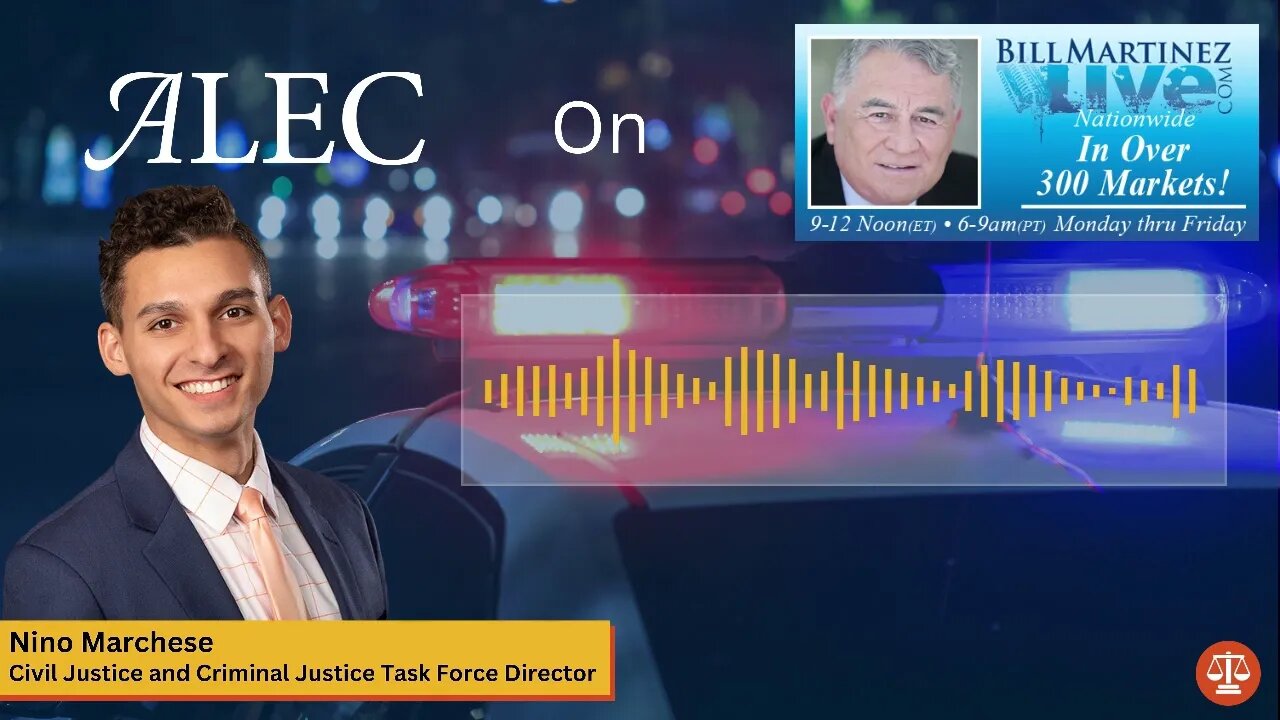 Nino Marchese talks Criminal Justice Reform on the Bill Martinez Show