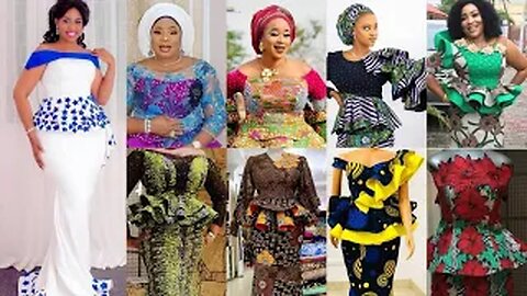 Beautiful Ankara Gowns, Skirt & Blouse For Women