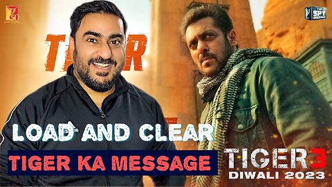 Tiger Ka Message Review and Reaction| Tiger 3 | Salman Khan| Katrina Kaif | IAmFawad