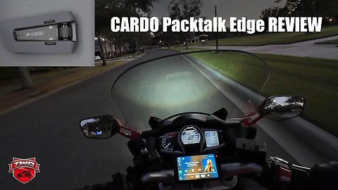 Cardo Packtalk Edge Motorcycle Coms Review