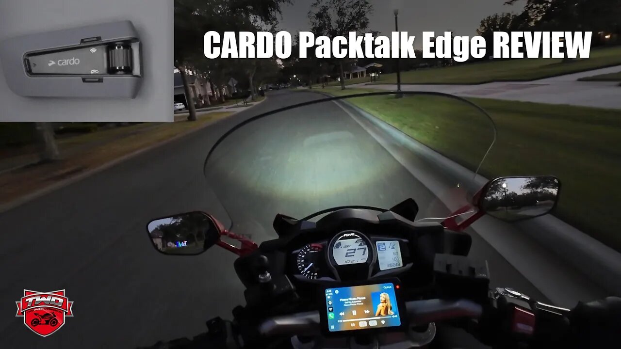 Cardo Packtalk Edge Motorcycle Coms Review