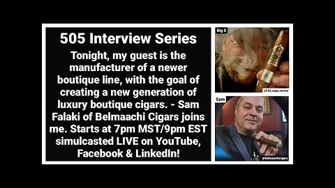 Interview with Sam Falaki of Belmaachi Cigars