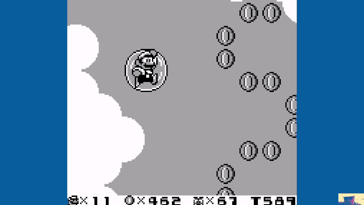 Super Mario Land 2: 6 Golden Coins - Hippo on the Hill (Bottom Exit)