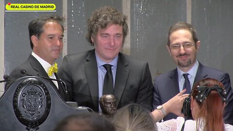 Milei recibe el Premio Juan de Mariana 2024 en Madrid por su "defensa de la libertad"