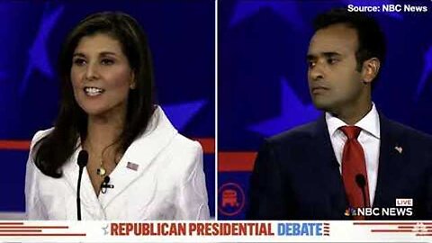"YOU'RE JUST SCUM!" THINGS GET HEATED BETWEEN NIKKI HALEY, VIVEK RAMASWAMY AT GOP DEBATE