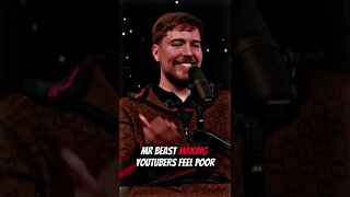Mr beast making YOUTUBERS feel poor