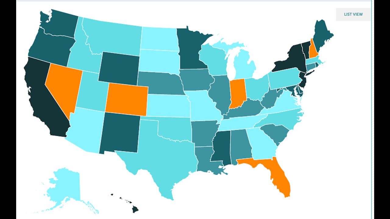 The 5 Freest States - #3 and #4 Will STUN You