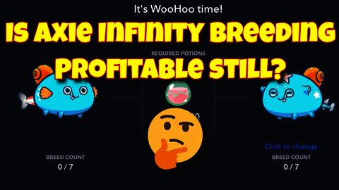 Axie Infinity Breeding | Is There Profit In Selling Floor Axie's | NFT Gaming | Play To Earn