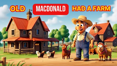 Old MacDonald Had A Farm | Nursery Rhymes | Kids Song | Bright Spark Station