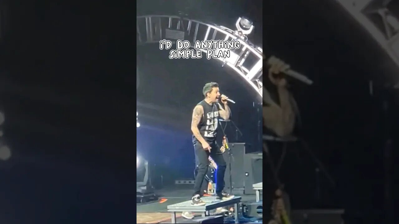I'd Do Anything - Simple Plan (Halifax 2022) #music #live #concert #simpleplan #iddoanything #fyp
