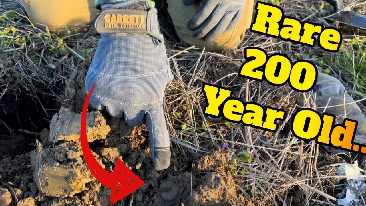 200 Year old Treasure uncovered while Metal Detecting!