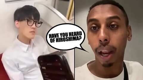 Livestreamer Goes Viral Harassing Japanese Man On Train