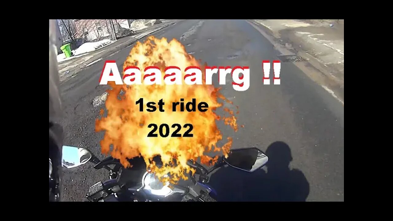 It's SPRING !! These potholes are insane !!