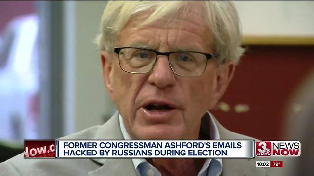 Former Congressman Brad Ashford's emails hacked by Russians during election