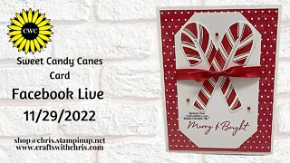 Sweet Candy Canes Card