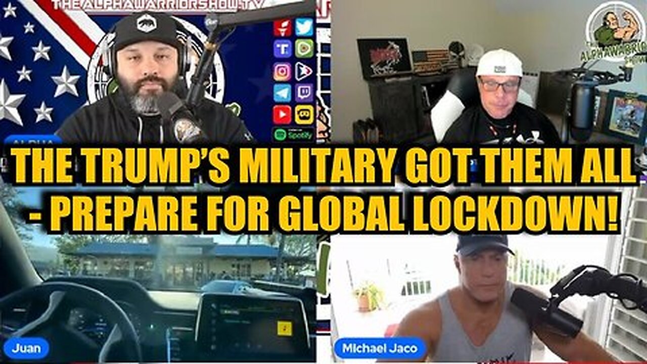 Scott McKay, Michael Jaco, Juan O Savin - The Trump’s Military Got Them All