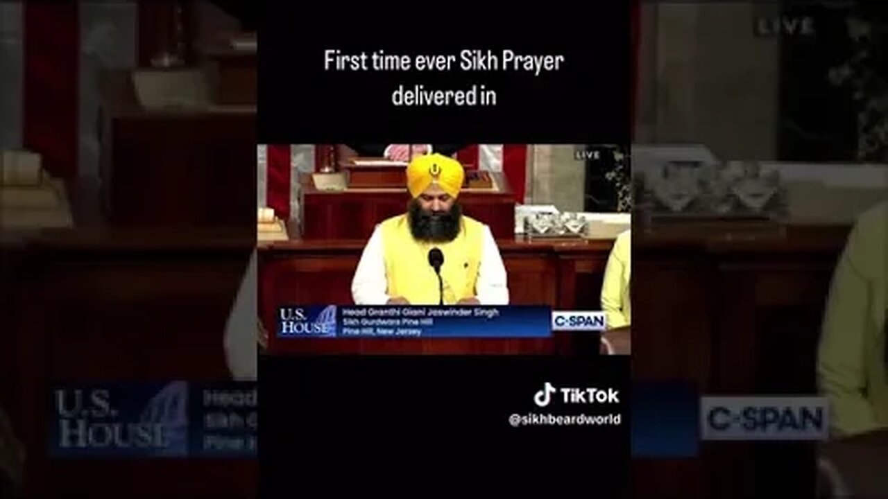 Japji Sahib At The US Capitol