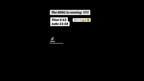 Jesus is coming !!!!!