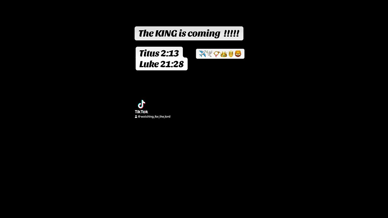 Jesus is coming !!!!!