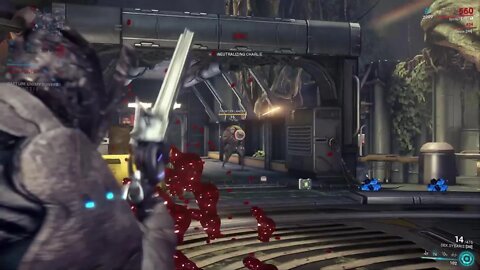 Playing some Warframe