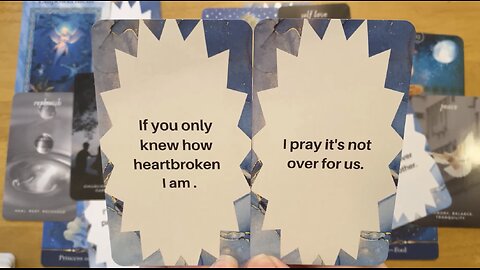I PRAY YOU HAVEN'T GIVEN UP ON ME! 🙏 WE NEED TO CLEAR THE AIR & START FRESH 💙 (LOVE READING)