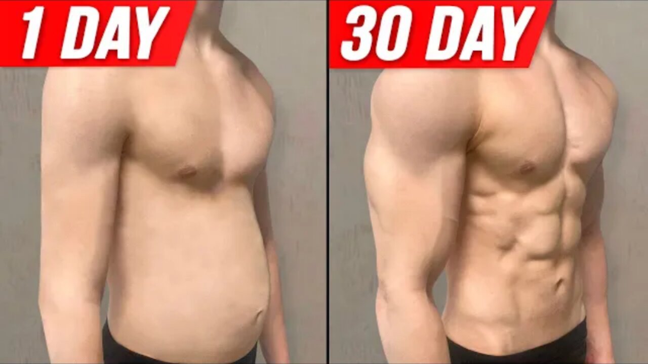 Get body transformation in 30 days (home workout )