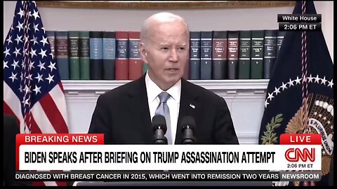 Biden Finally Calls Shooting An Assassination Attempt