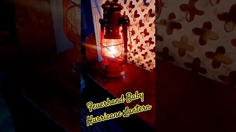 Feuerhand Baby Hurricane Lantern #prepper #feuerhand #hurricanelantern #blackout #lantern
