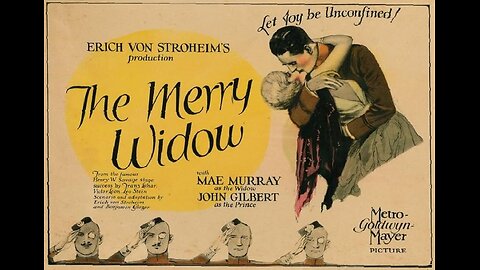 THE MERRY WIDOW 1925 by Erich von Stroheim with John Gilbert FULL MOVIE #108 AFI BEST SILENT FILMS