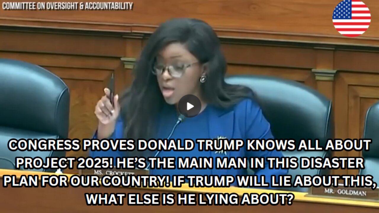 Congress Proves Donald Trump Knows All About Project 2025!