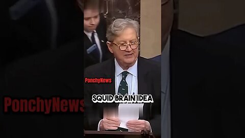 Sen Kennedy said President Biden has SquidBrained Ideas! 🤣 #news #politics #shorts