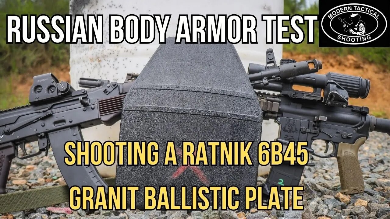 Testing an authentic Russian 6B45 "Granit" Ratnik plate, against multiple rifle rounds.
